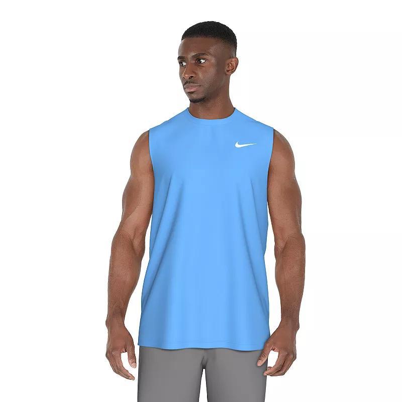 Mens Nike Dri-FIT UPF 40+ Essential Sleeveless Hydroguard Swim Tee Product Image