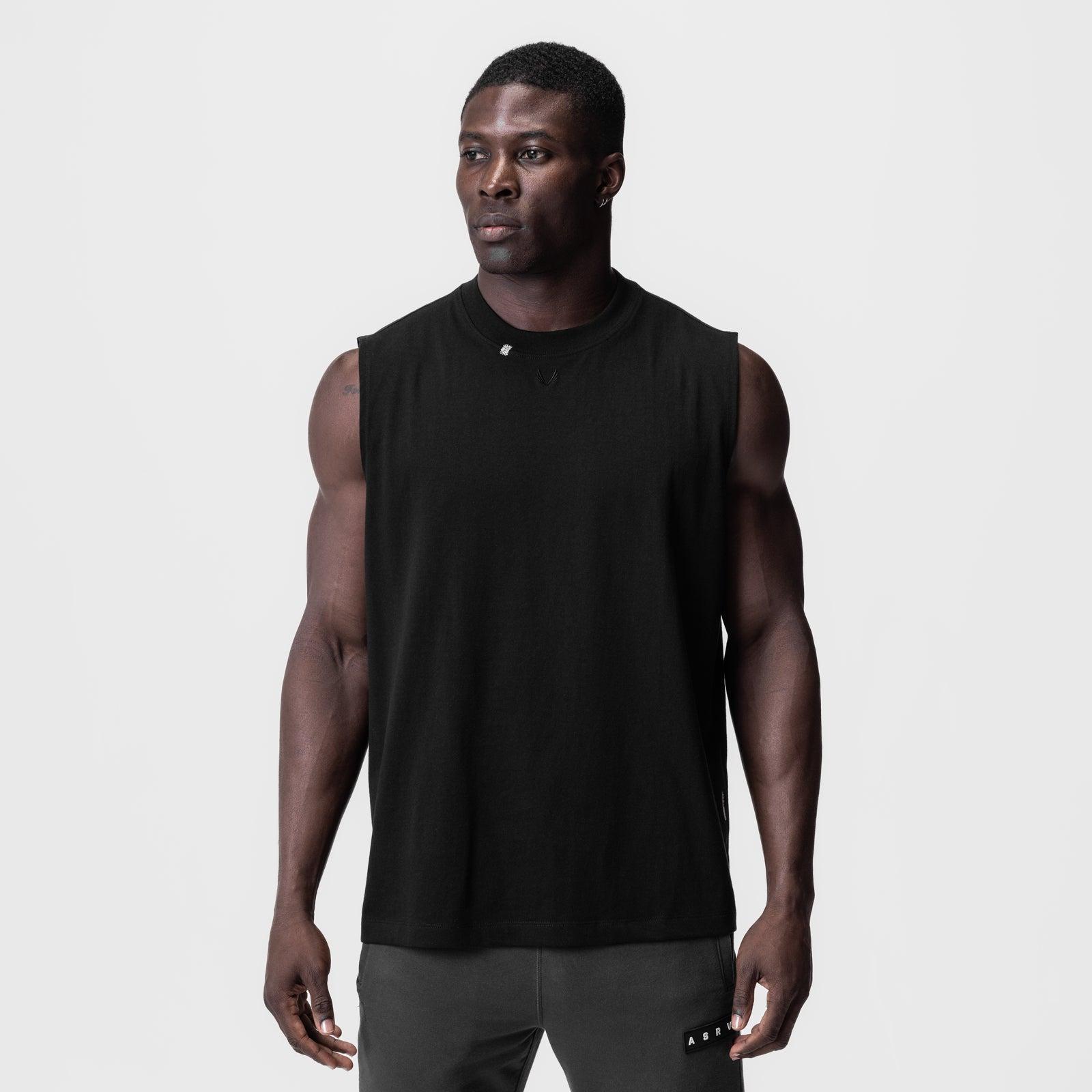 0807. Tech Essential™ Relaxed Cutoff - Black/Black "Brush Wings/ASRV" Product Image