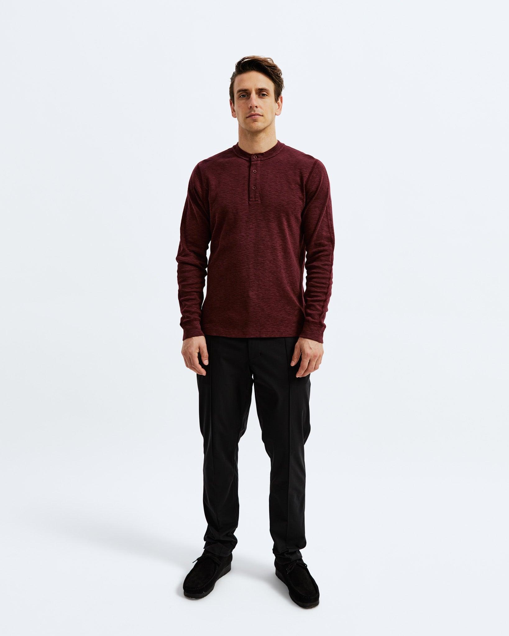 1x1 Slub Henley Male Product Image