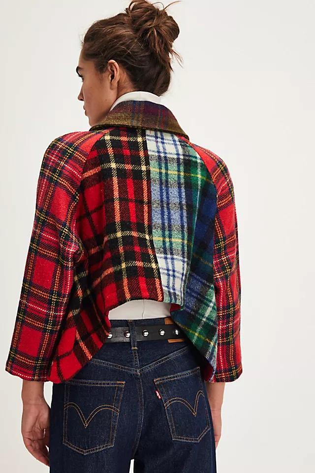 Carleen Mixed Plaid Laurel Swing Jacket Product Image