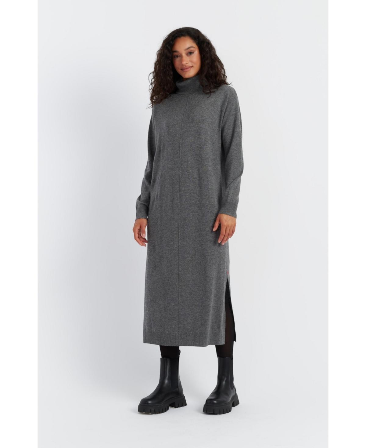 Chinti and Parker Womens Chinti & Parker Wool-Cashmere Rollneck Dress Product Image