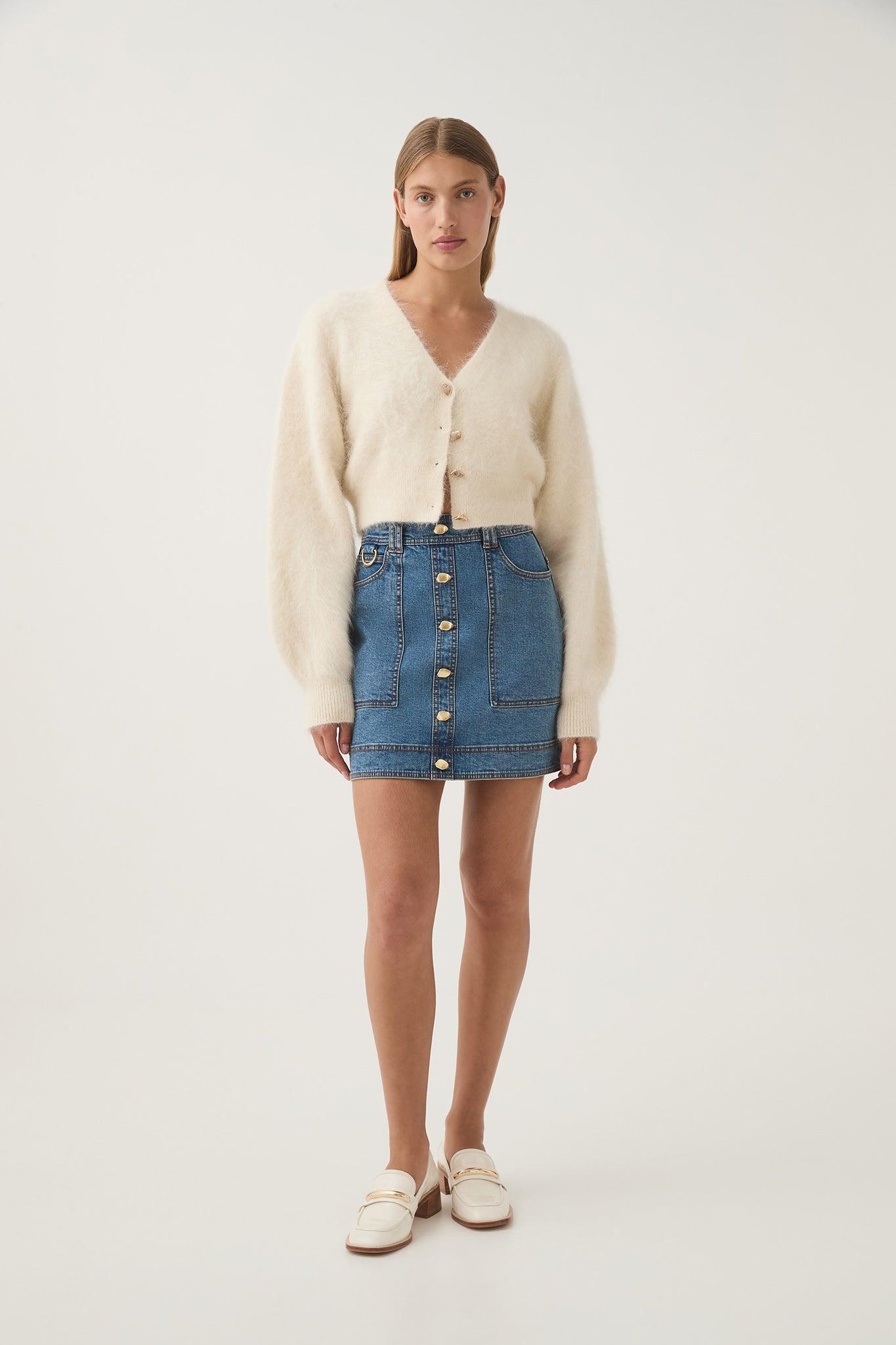 Belmond Denim Mini Skirt Product Image