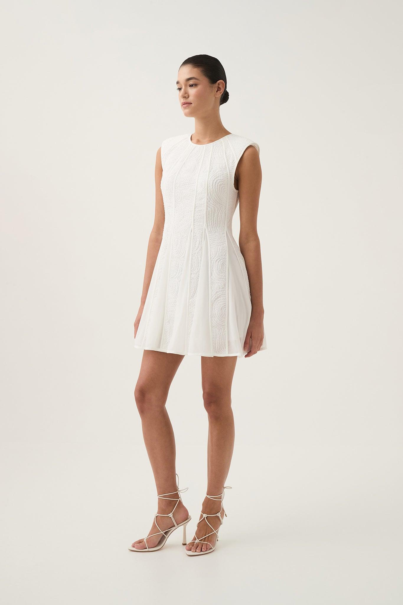 Soleil Lace Mini Dress Product Image