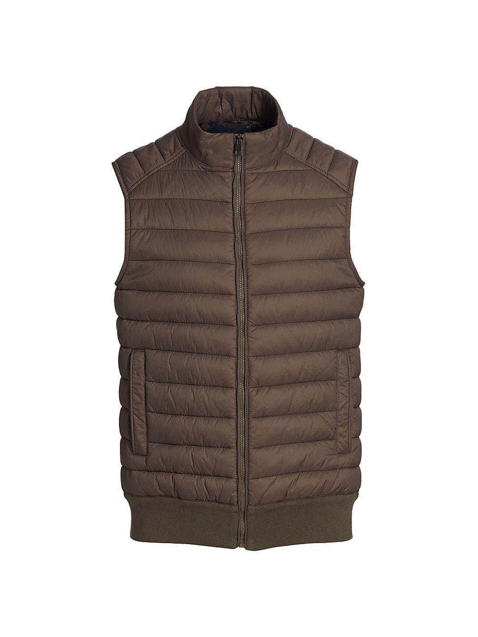 Mens COLLECTION Nylon Puffer Vest Product Image