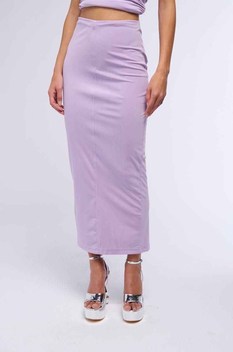 BELLA VELVET MAXI SKIRT product image