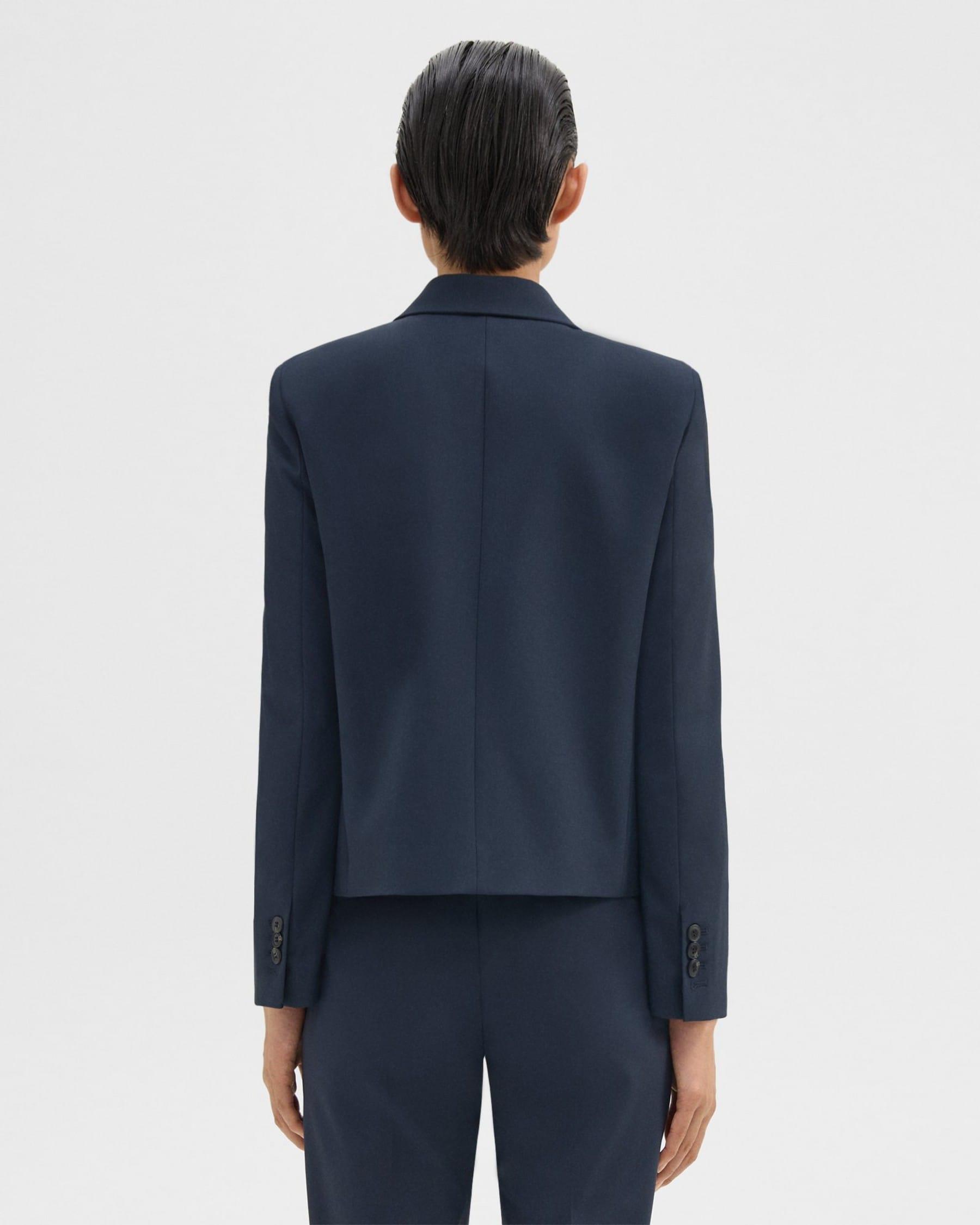 Double-Breasted Blazer in Good Wool Product Image