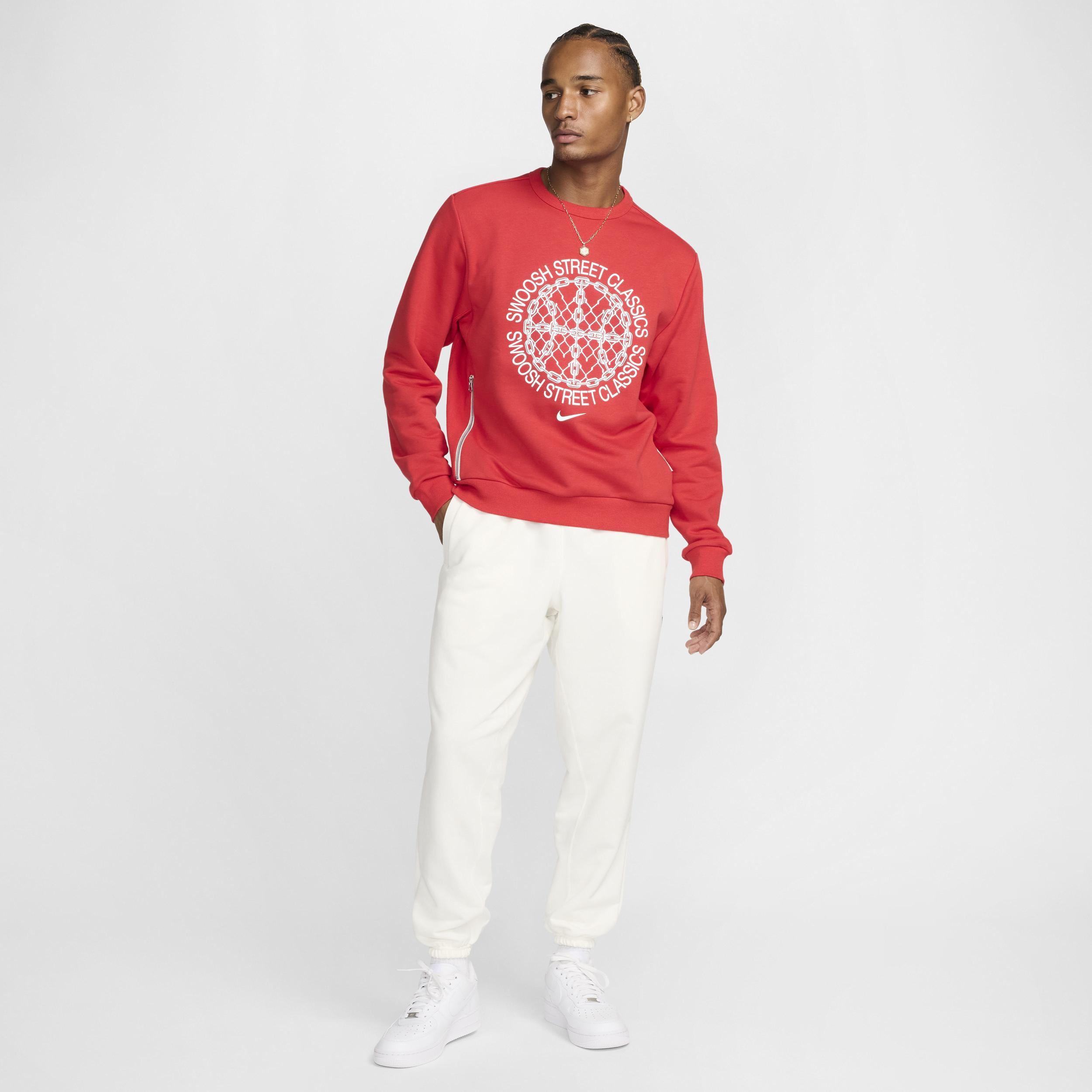 Nike Men's Standard Issue Dri-FIT Basketball Crew-Neck Sweatshirt Product Image