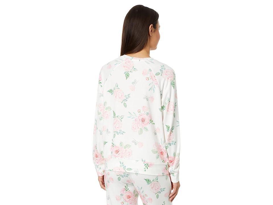 P.J. Salvage Garden Hearts Floral Pullover (Ivory) Women's Pajama Product Image