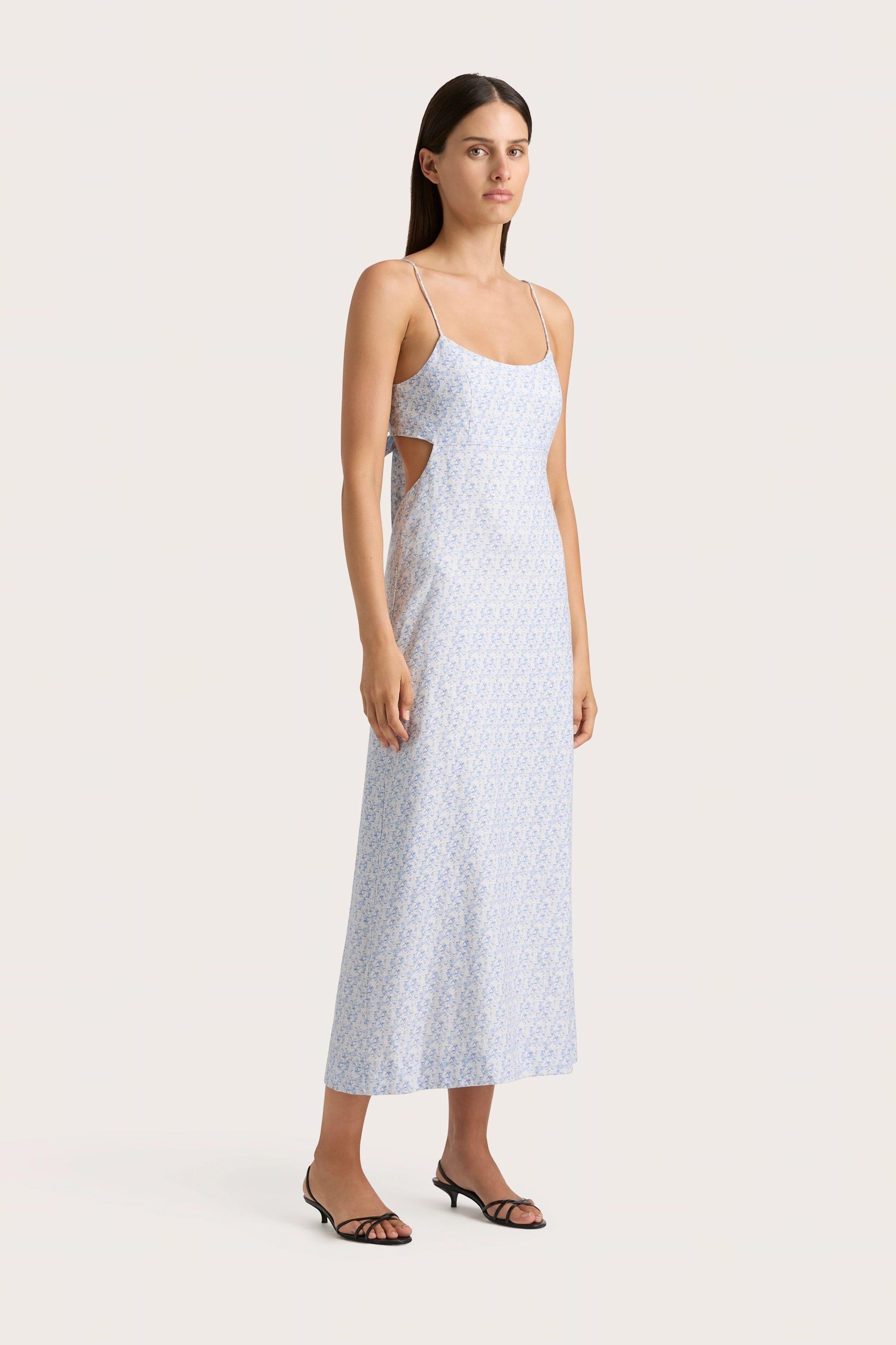 Antibes Midi Dress Leilani Mid Blue Product Image