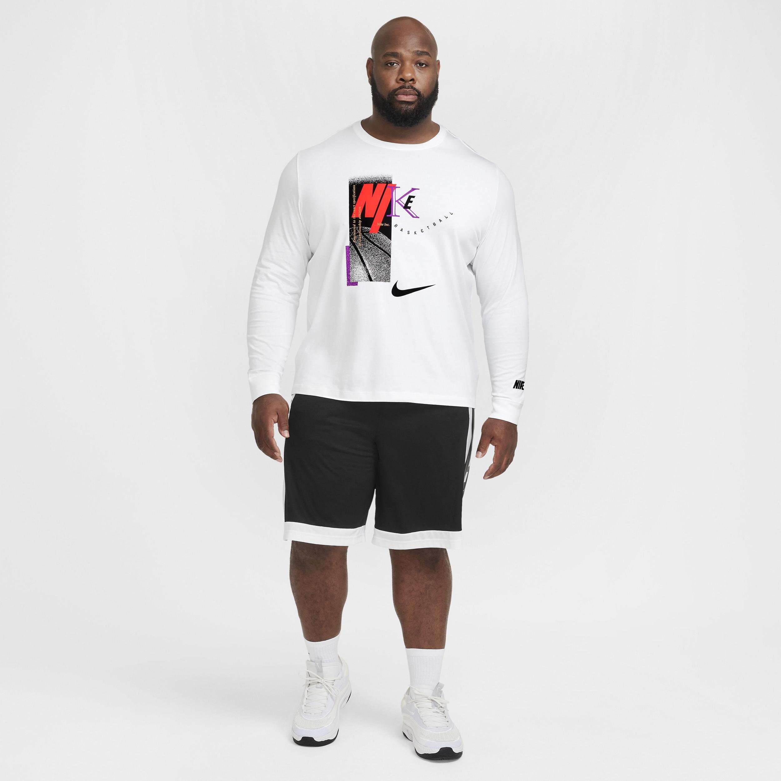 Nike Men's Long-Sleeve Basketball T-Shirt Product Image