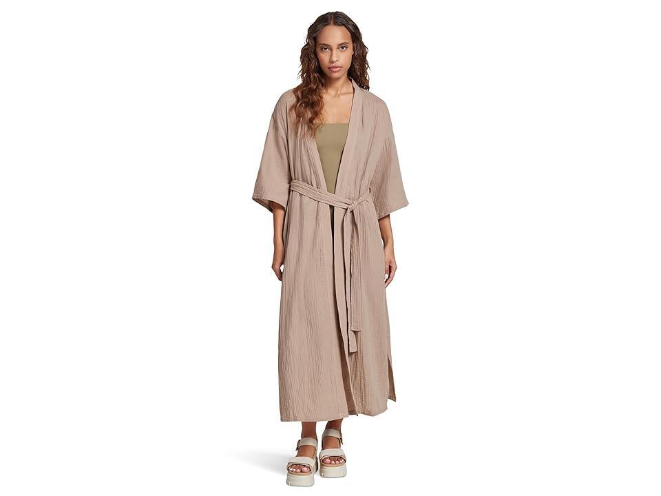 UGG Nichols Robe (Putty) Women's Robe Product Image