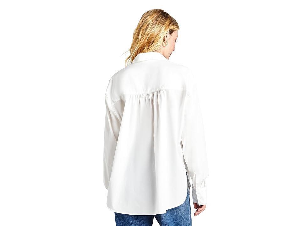 Splendid Avril Side Slit Button-Up Shirt Product Image