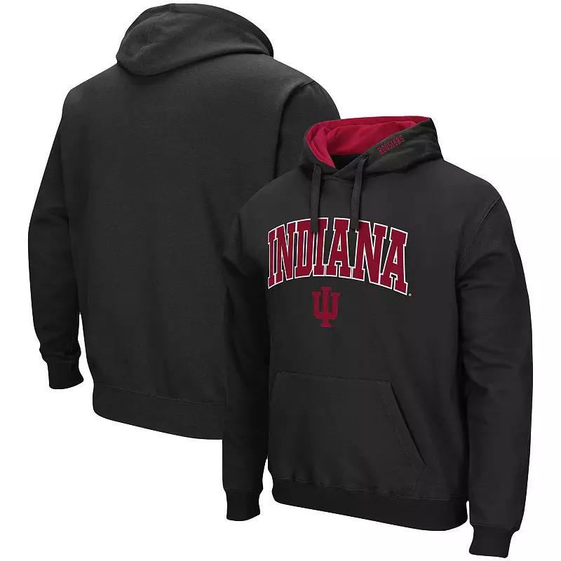 Mens Black Cornell Big Red Arch and Logo Pullover Hoodie Product Image