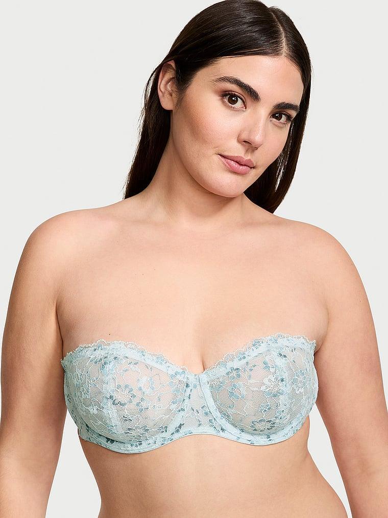 Sexy Tee Unlined Lace Strapless Bra Product Image