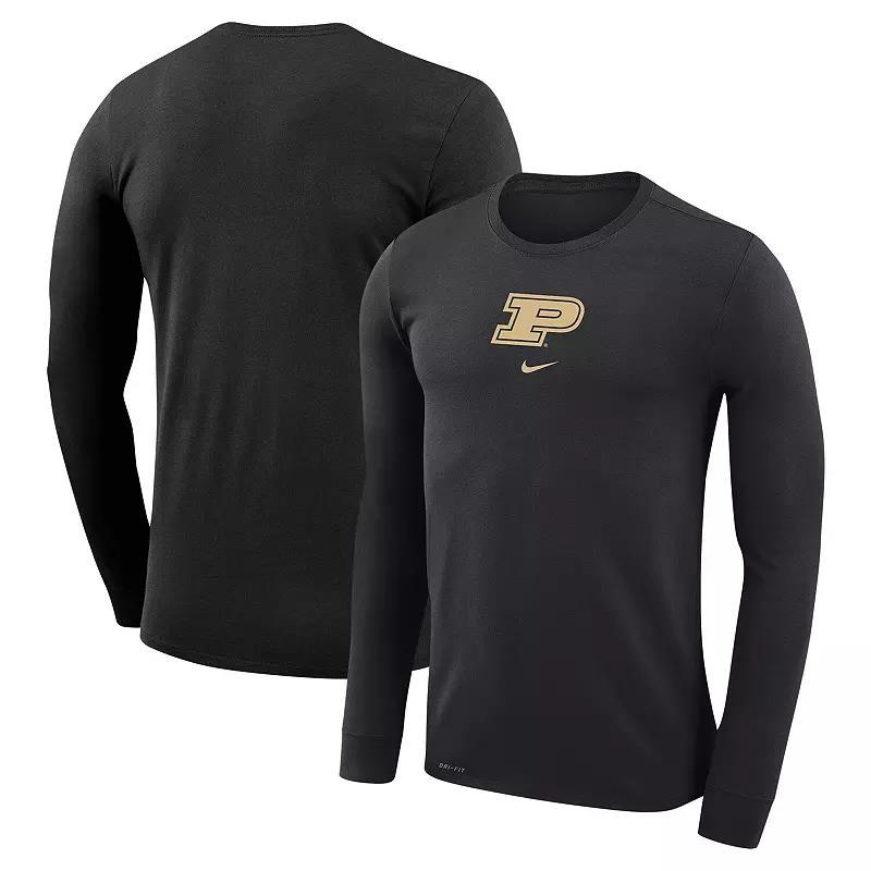 Mens Nike Purdue Boilermakers Basketball Shootaround Long Sleeve T-Shirt Product Image