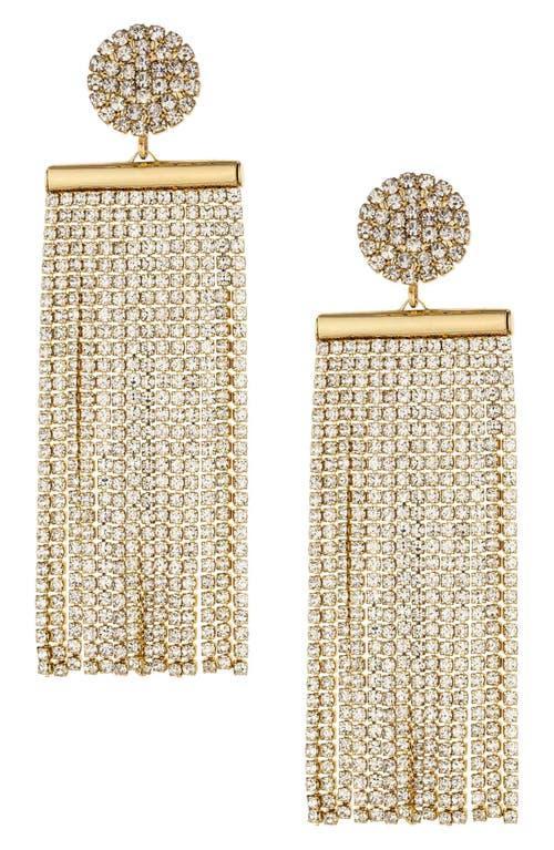 Ettika Movement Crystal Drop Earrings Product Image