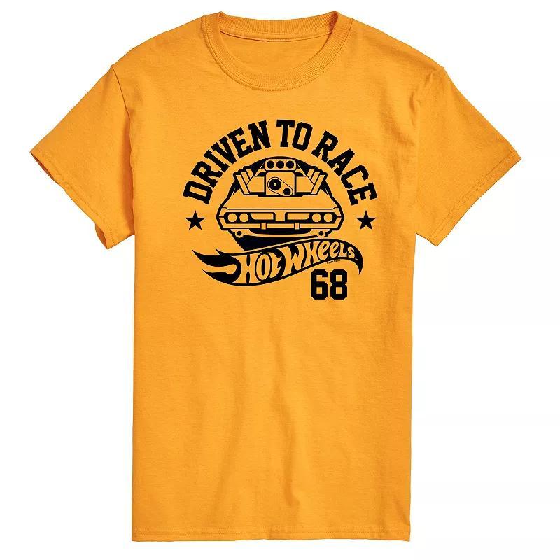 Mens Hot Wheels Driven To Race Graphic Tee Product Image