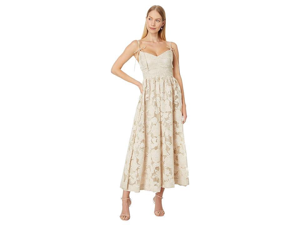 en saison Jenna Midi Dress (Natural) Women's Dress Product Image