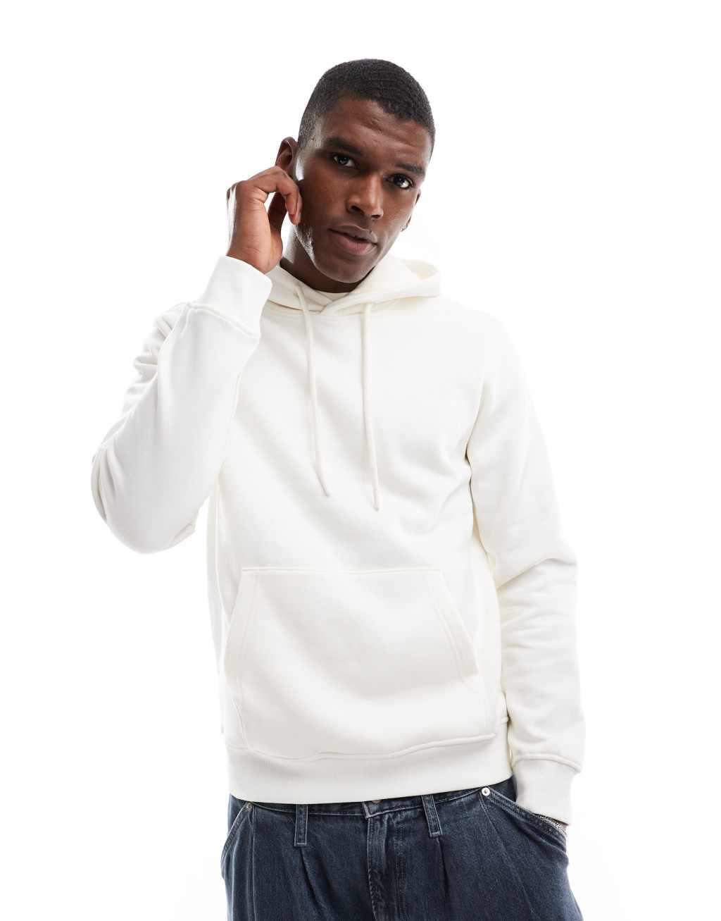 ONLY & SONS hoodie in off white Product Image