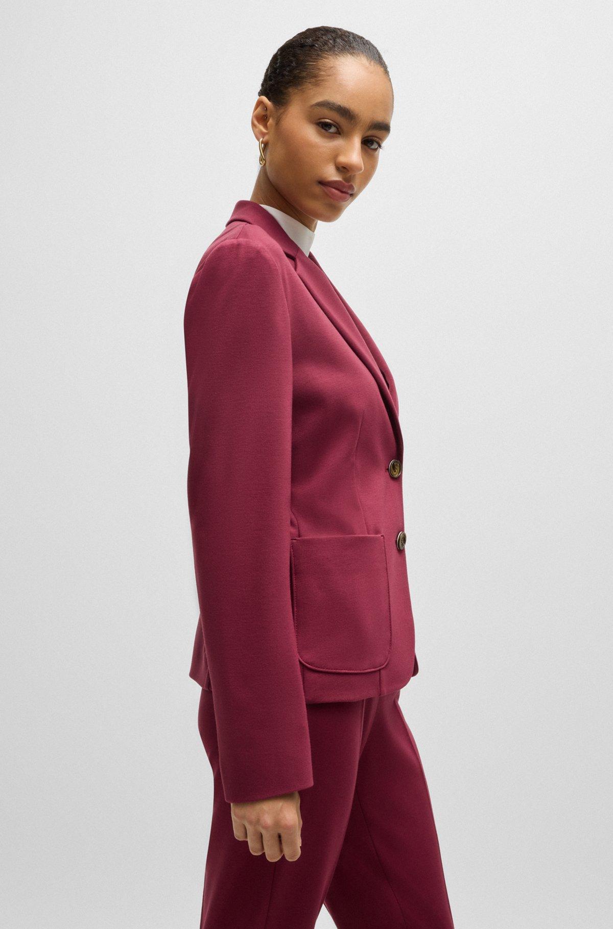 Extra-slim-fit jacket in stretch fabric Product Image