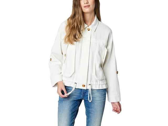 Blank NYC Linen Utility Jacket in Great Catch (Great Catch) Women's Clothing Product Image