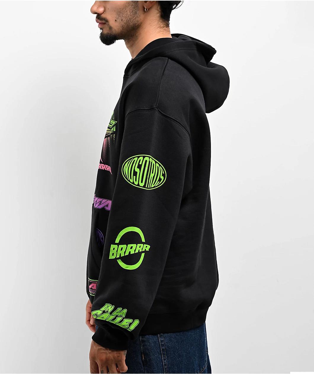 Reebok x Anuel Black Hoodie Product Image