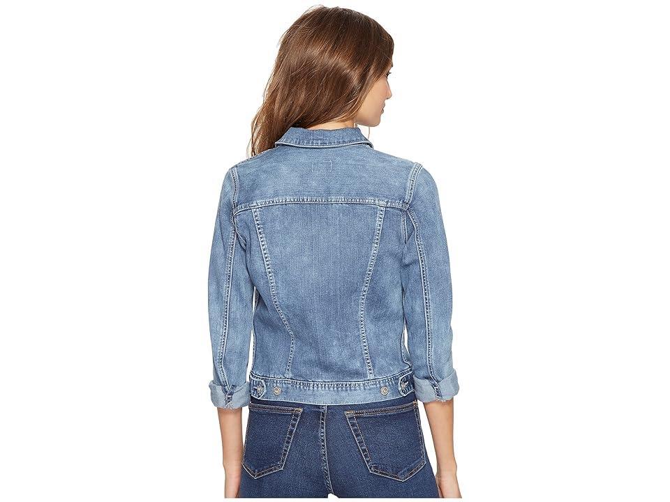 Womens Robyn Denim Light Wash Jacket Product Image