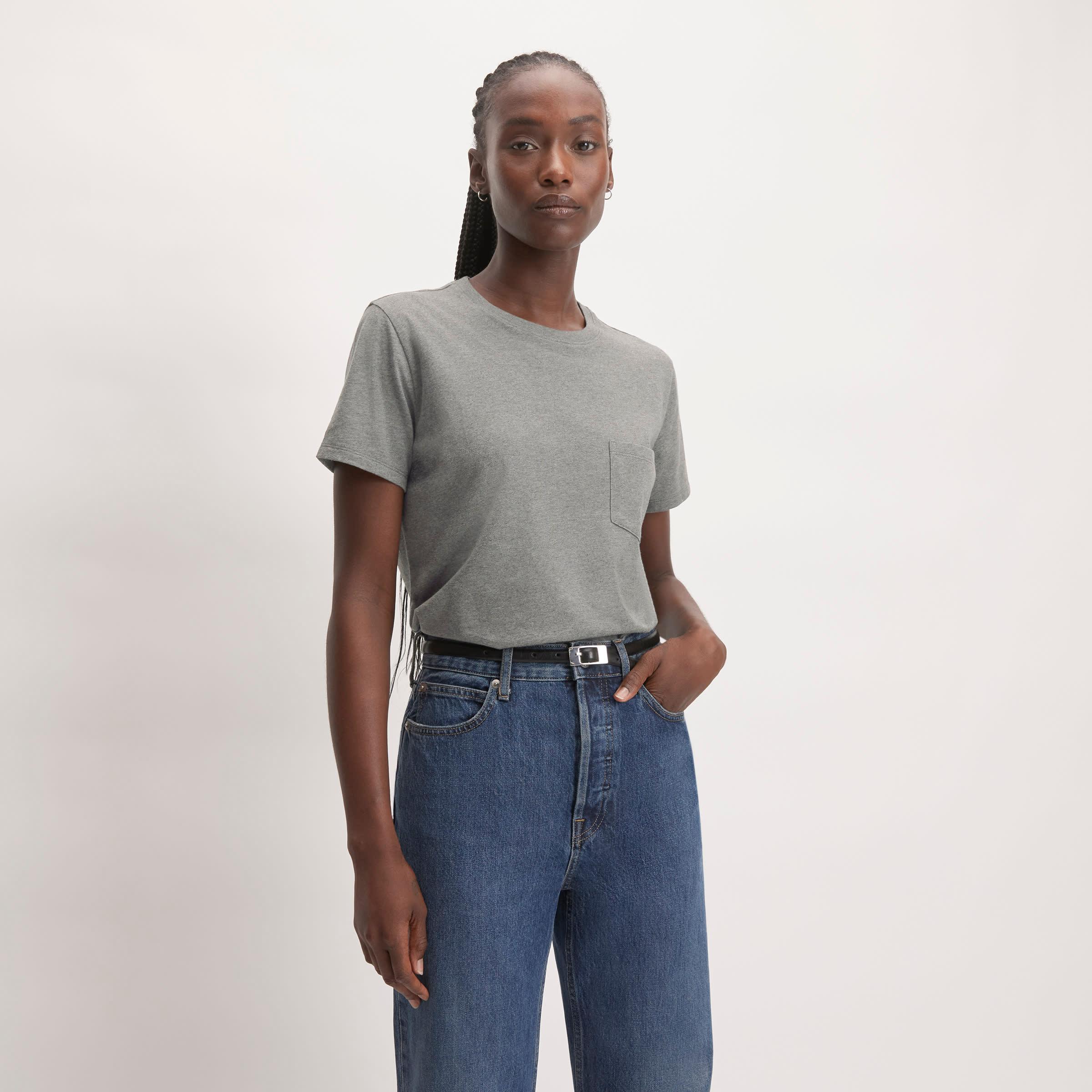 Womens Box-Cut T-Shirt in Essential Cotton by Everlane Product Image