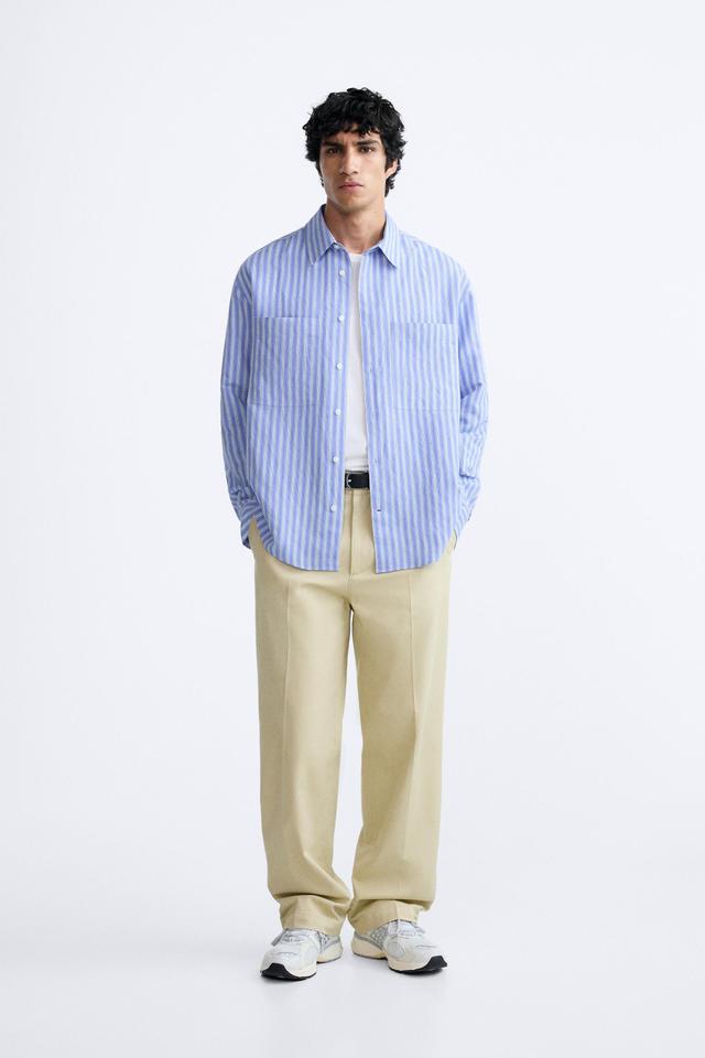 STRIPED POCKET SHIRT Product Image