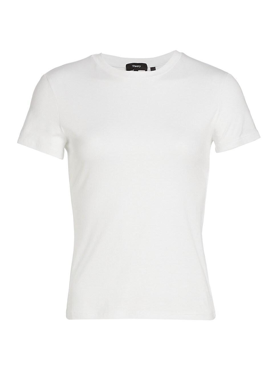 Womens Tiny Short-Sleeve Cotton Tee Product Image