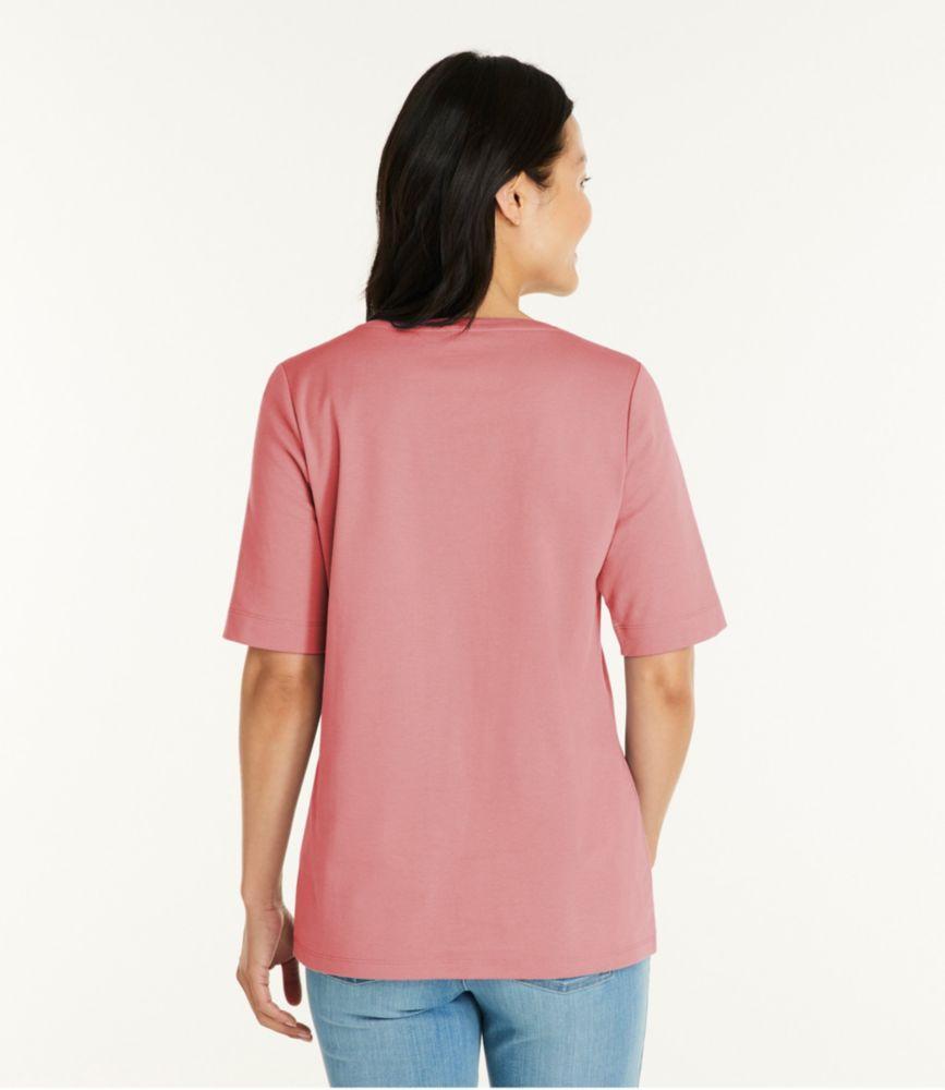 
                            Women's L.L.Bean Jewelneck Tee, Elbow-Sleeve
                         Product Image