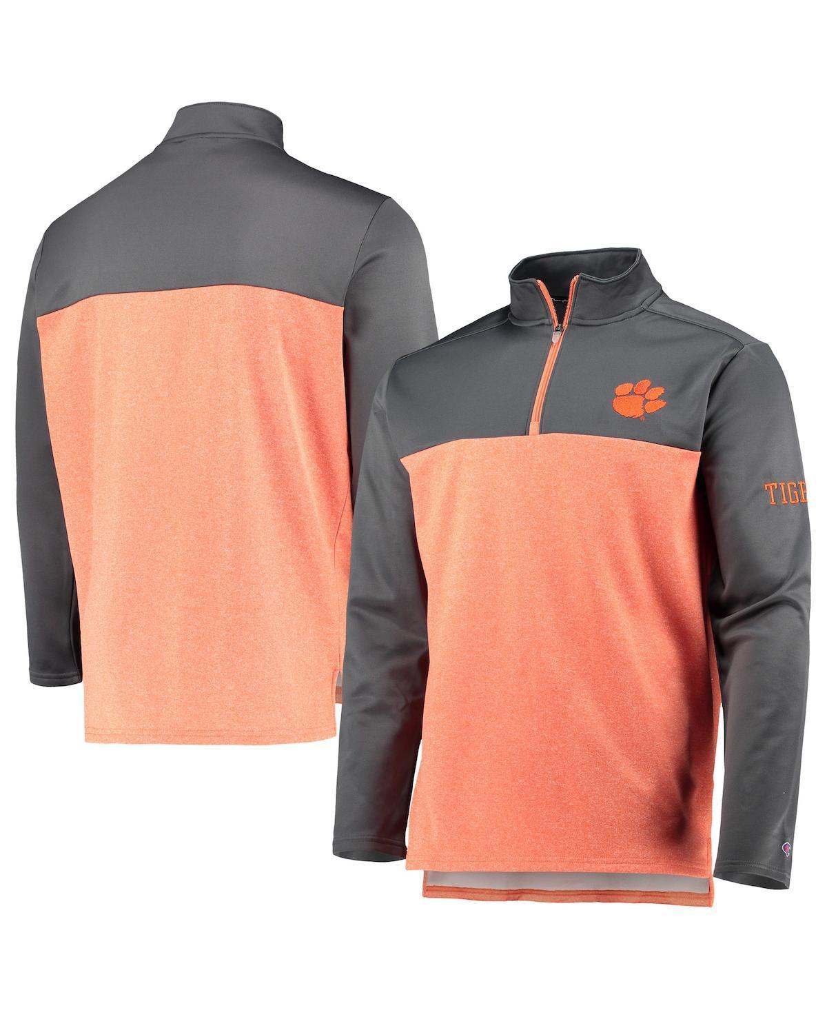 Mens Champion Clemson Tigers Gameday Quarter-Zip Jacket Product Image