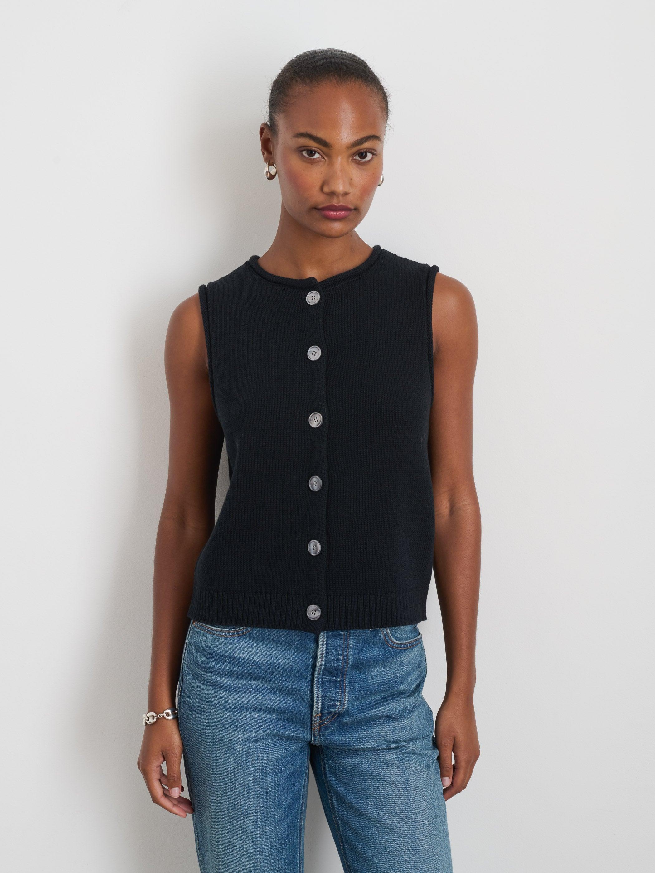 Bridget Vest in Cotton Female Product Image