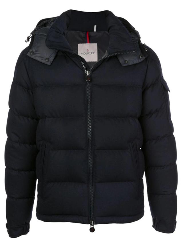 Montgenevre Padded Hooded Jacket In Navy Product Image