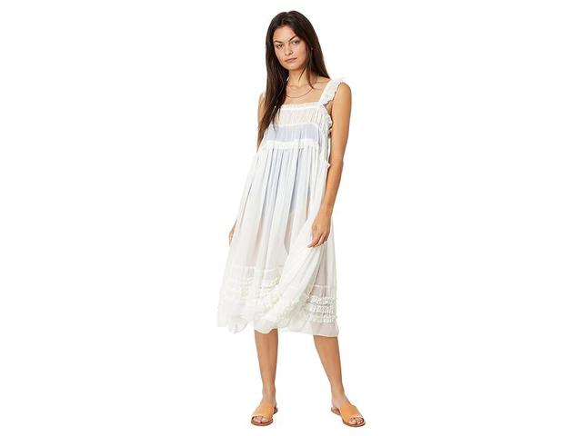 Free People Moon Phase Midi (Ivory) Women's Dress Product Image