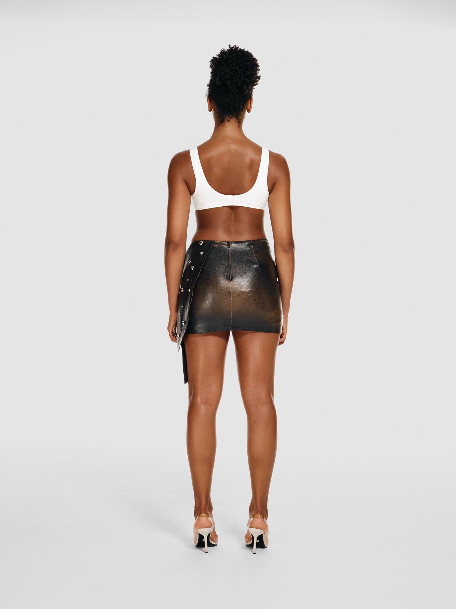 Stellar Petal skort in Burnt product image