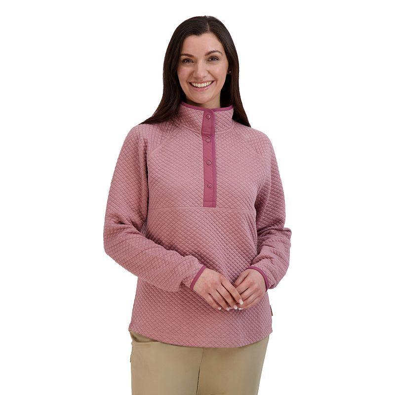 Womens ZeroXposur Quilted Half Snap Pullover Product Image