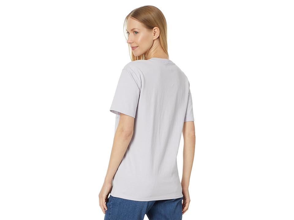 Carhartt WK87 Workwear Pocket Short Sleeve T-Shirt (Lilac Haze) Women's T Shirt Product Image