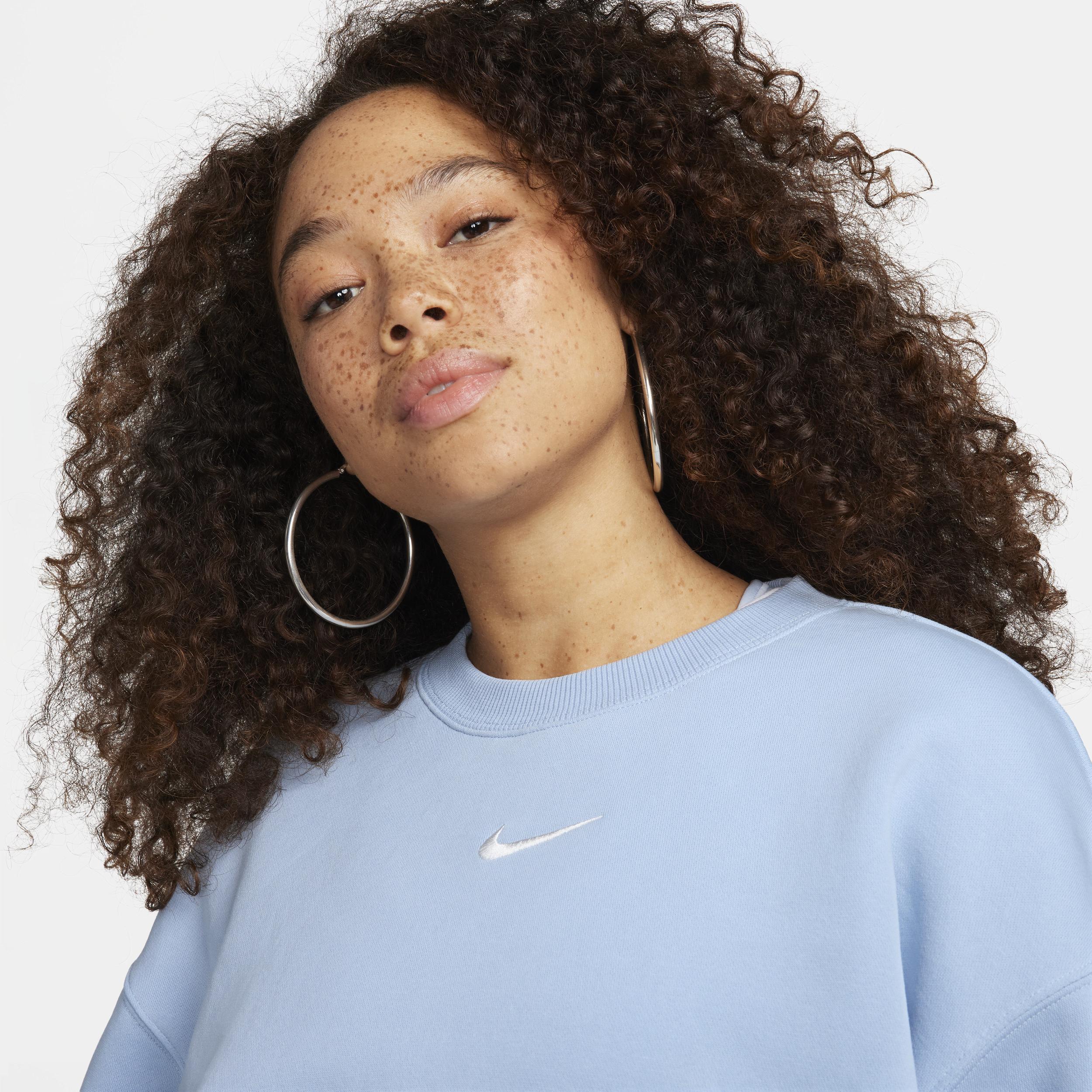 Women's Nike Sportswear Phoenix Fleece Oversized Crew-Neck Sweatshirt Product Image