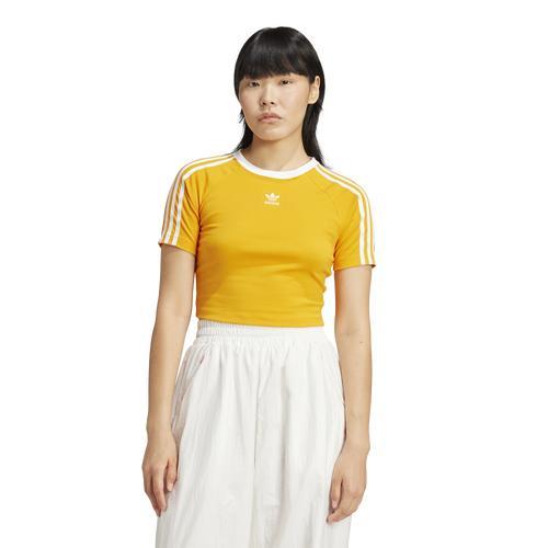 adidas Originals Womens adidas Originals 3 Stripe Baby T-Shirt - Womens Product Image