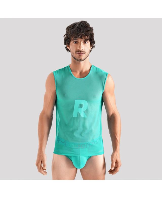 Rounderbum Mens Transparent Pride Tank Top Product Image