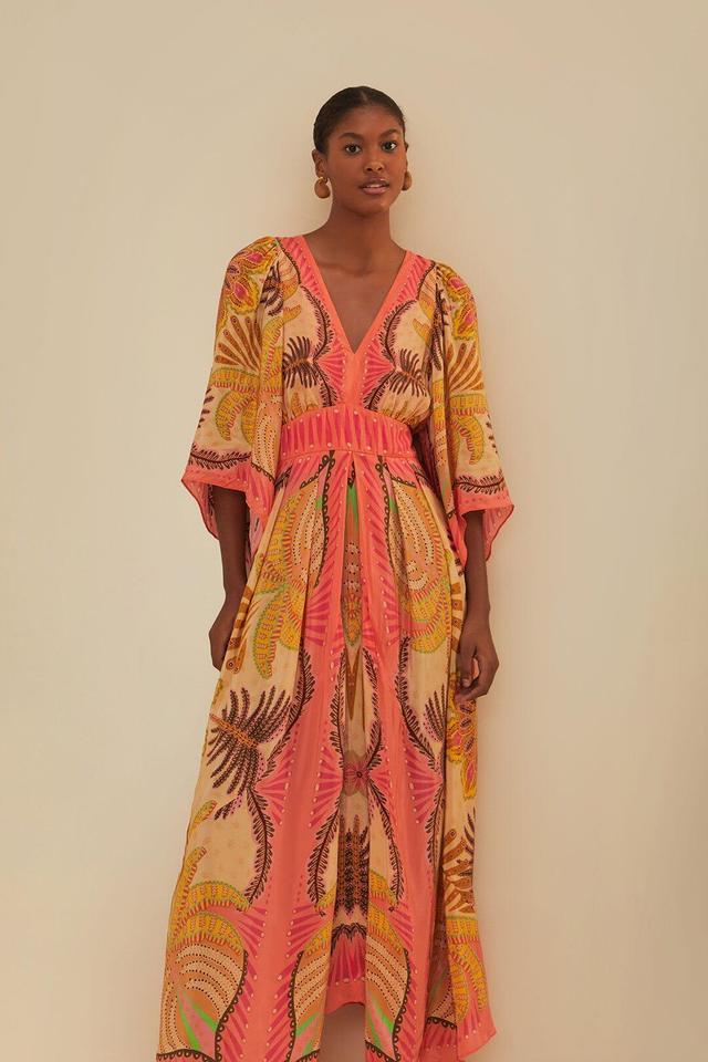 Sand Palms Scarf Maxi Dress Product Image