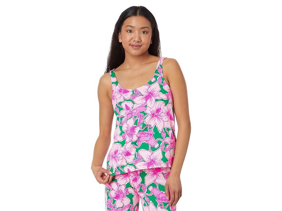 Lilly Pulitzer Whitta PJ Knit Tank (Hibis Kiss) Women's Pajama Product Image