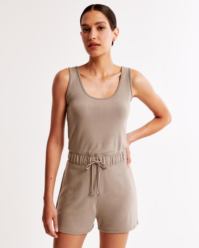 Lounge Scoopneck Romper Product Image