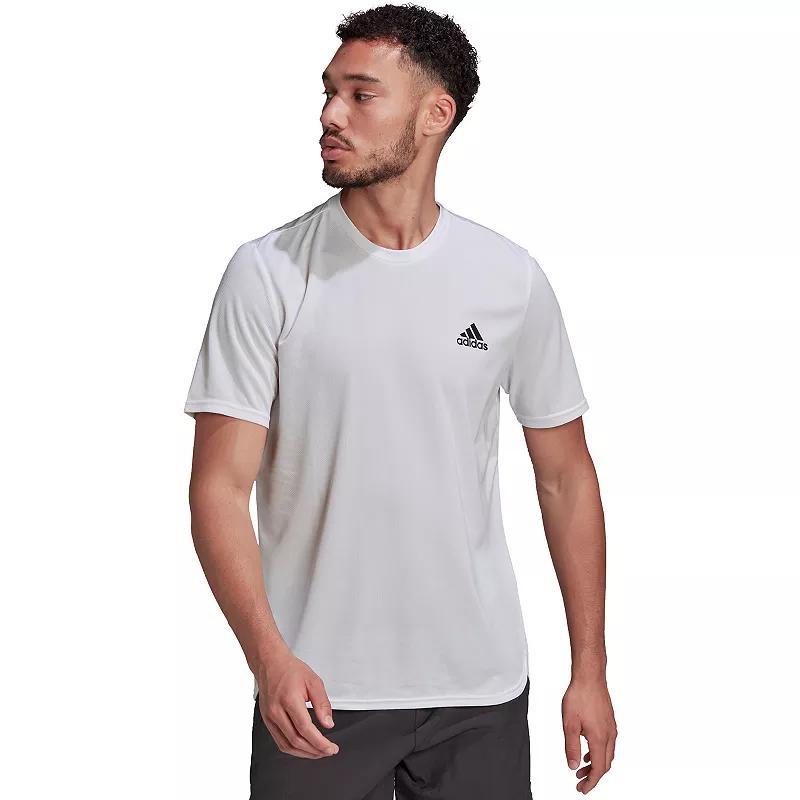 adidas Mens Designed 4 Movement Aeroready Performance Training T-Shirt - Grey Five Product Image