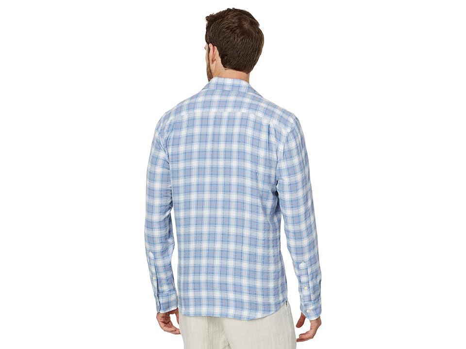 Faherty Tropical Cotton Shirt (Bristol Harbor Plaid) Men's Jacket Product Image