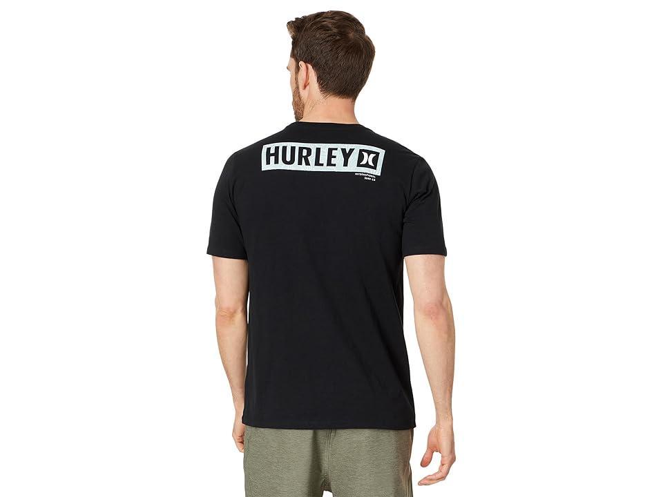 Hurley Mens Evd H2O-dri Box Third Slub Short Sleeve T-shirt Product Image