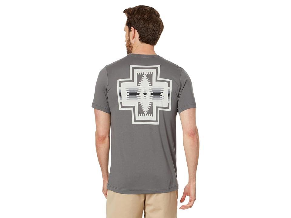 Pendleton Harding Graphic Tee (Asphalt/Cream) Men's Clothing Product Image