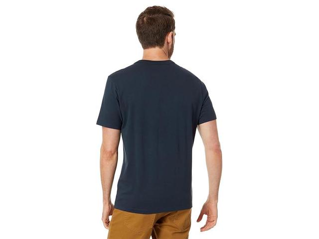 Madewell Garment-Dyed Allday Crewneck Tee (Twilight) Men's Clothing Product Image