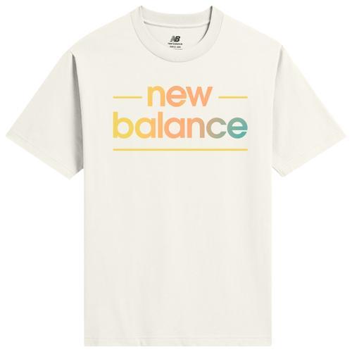 New Balance Mens New Balance Bright Speed T-Shirt - Mens Seasalt/Multi Product Image